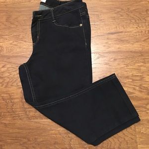 Blue Jean Stretch Capris